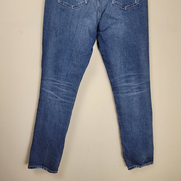 AG Adriano Goldschmied Mari High Rise Slim Straight Jeans Women's Premium Denim - Picture 7 of 12